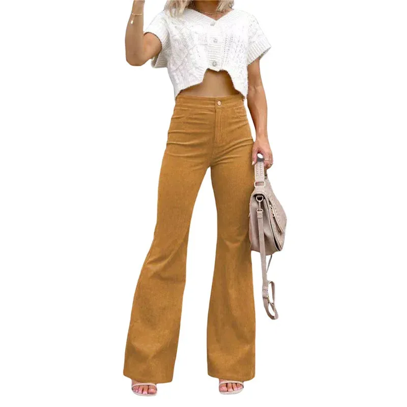 Ethel - Trendy Flared Pants for Women