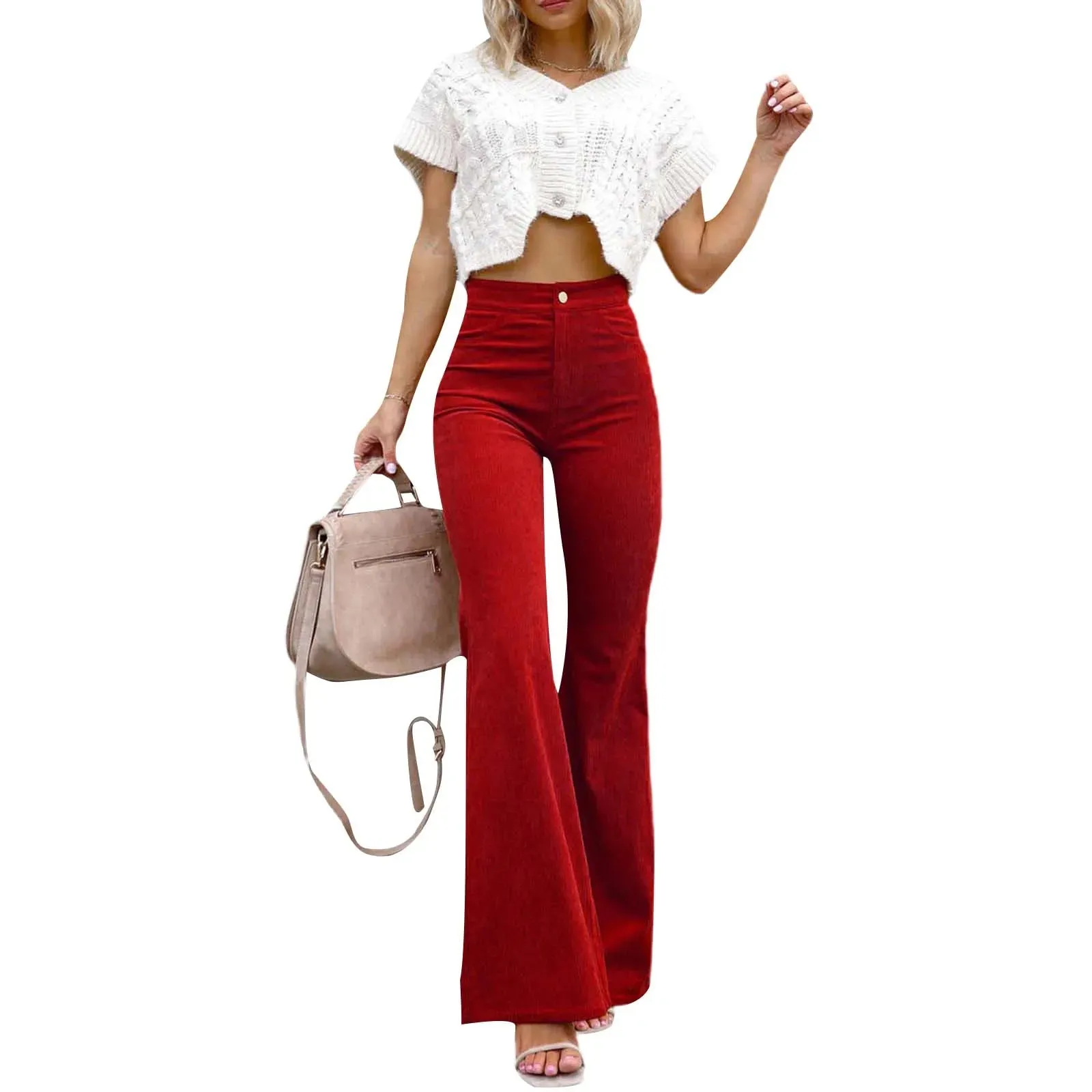 Ethel - Trendy Flared Pants for Women