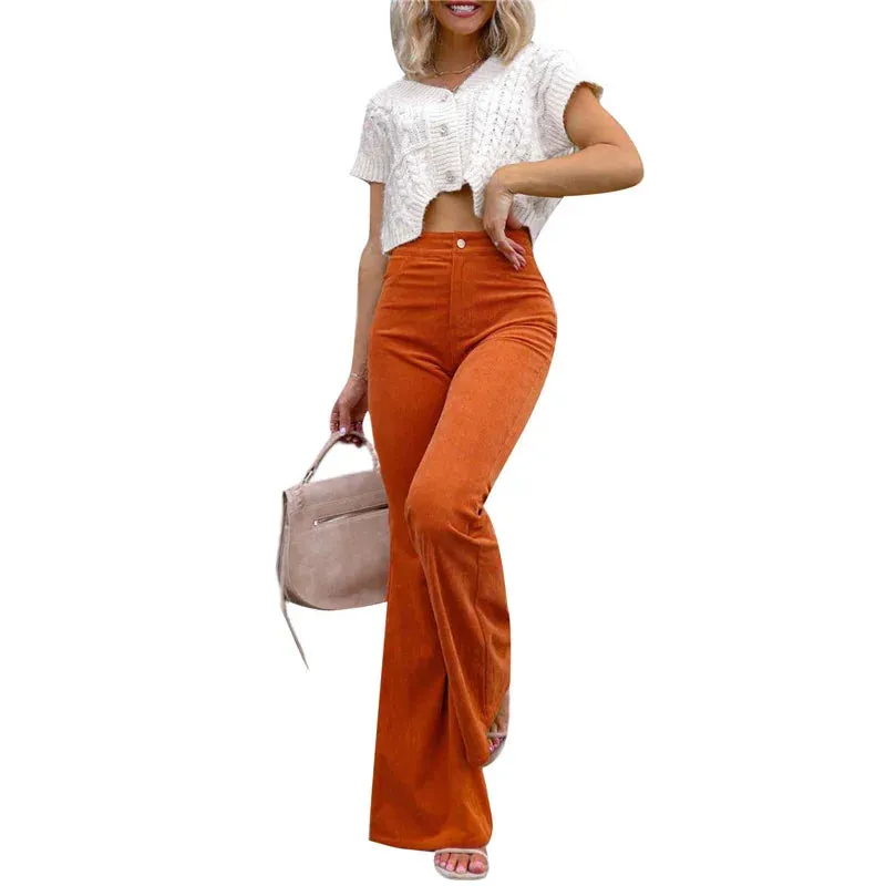 Ethel - Trendy Flared Pants for Women