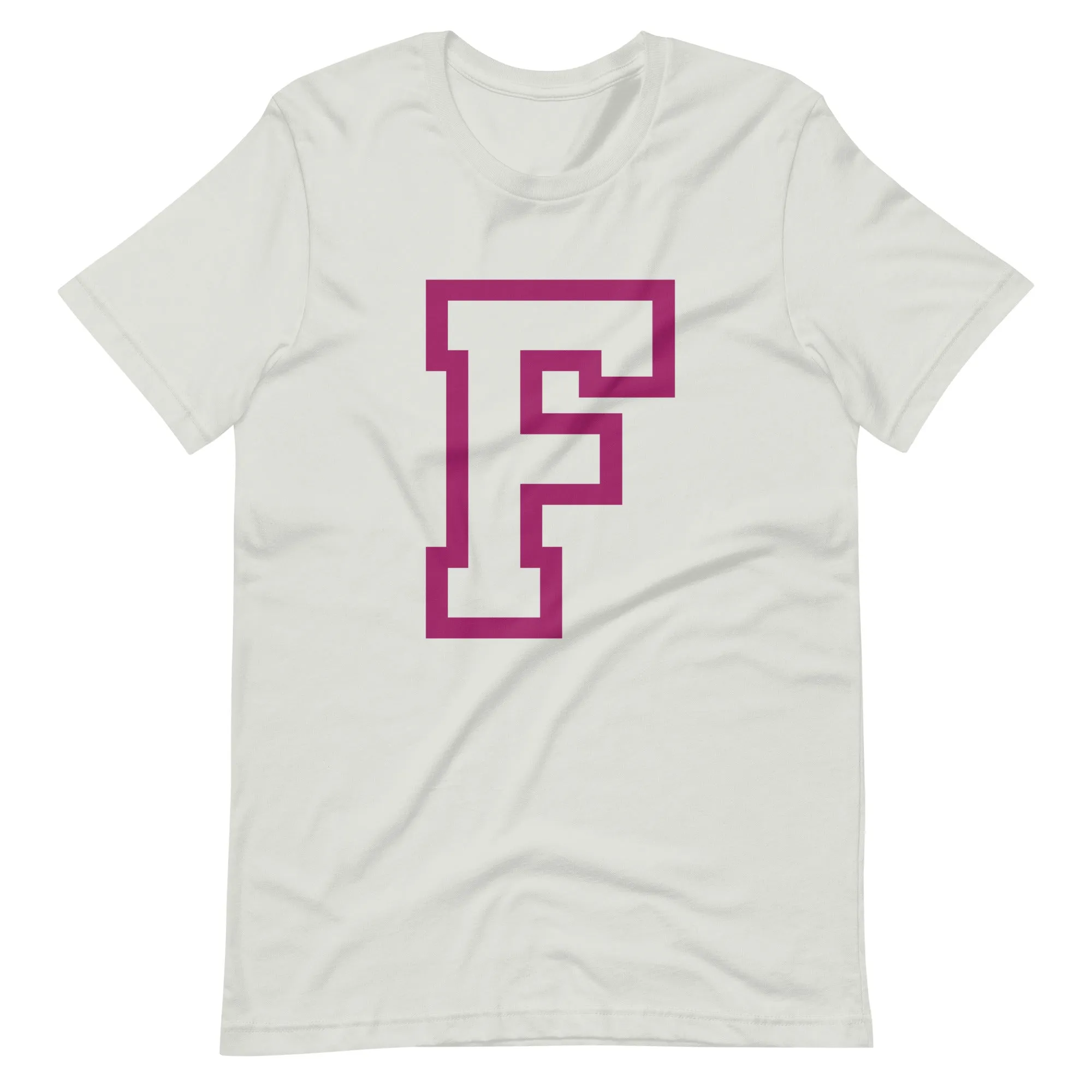 F -  Sustainably Made Unisex T-Shirt