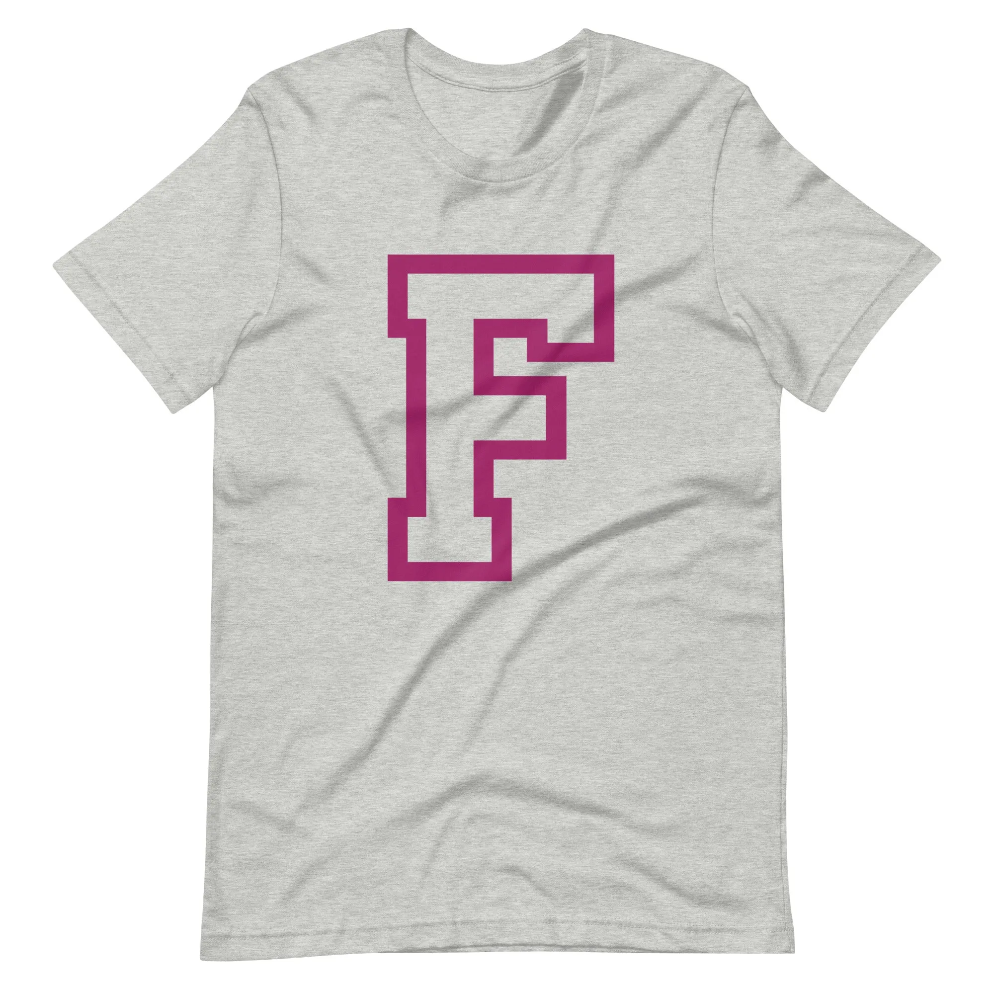 F -  Sustainably Made Unisex T-Shirt