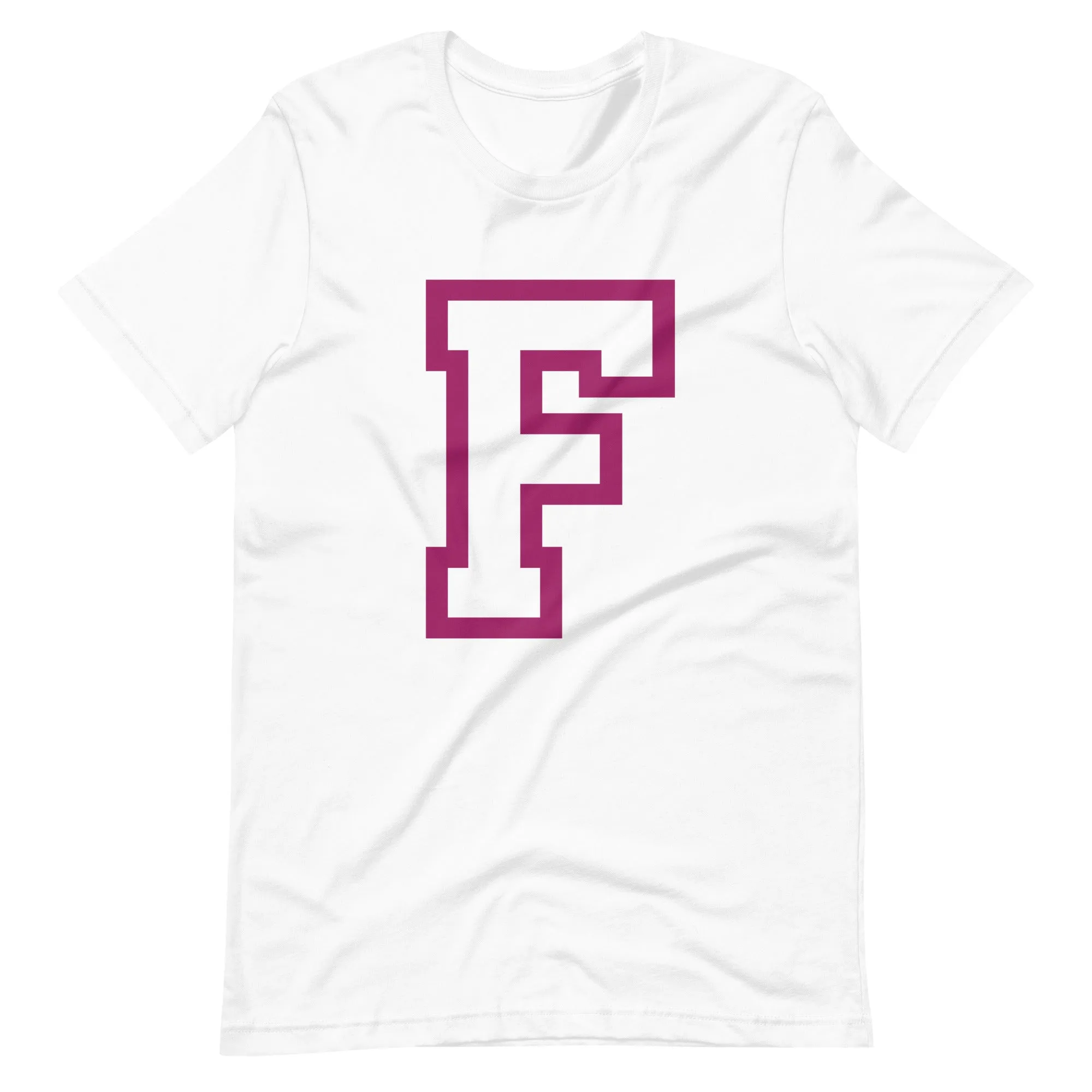 F -  Sustainably Made Unisex T-Shirt