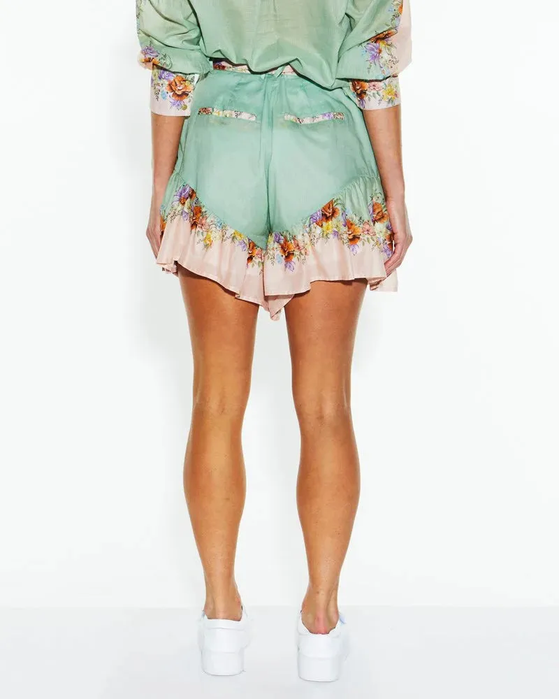 Fate & Becker - Hollyhock Short - Floral Eye