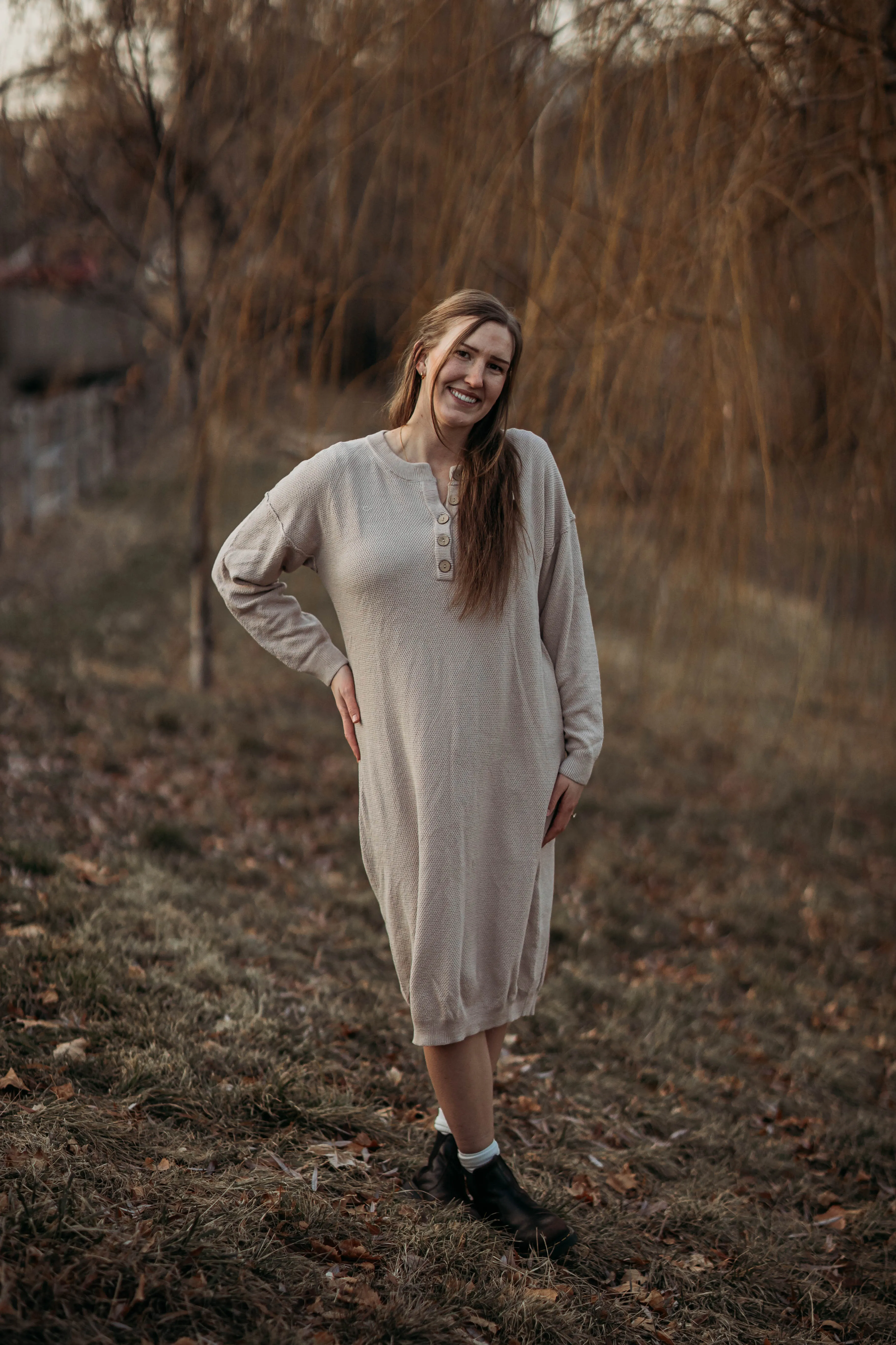 Fawn sweater dress
