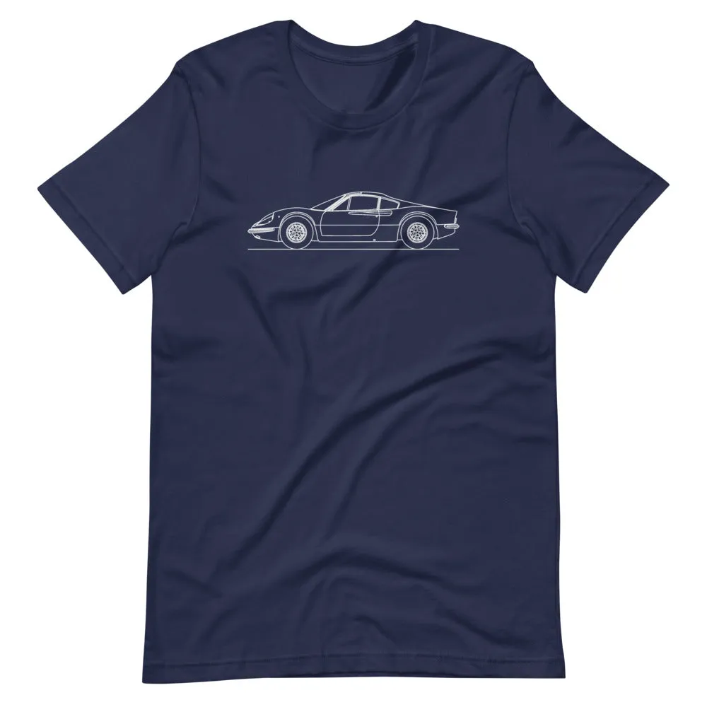 Ferrari Dino 246 GT silhouette T-shirt