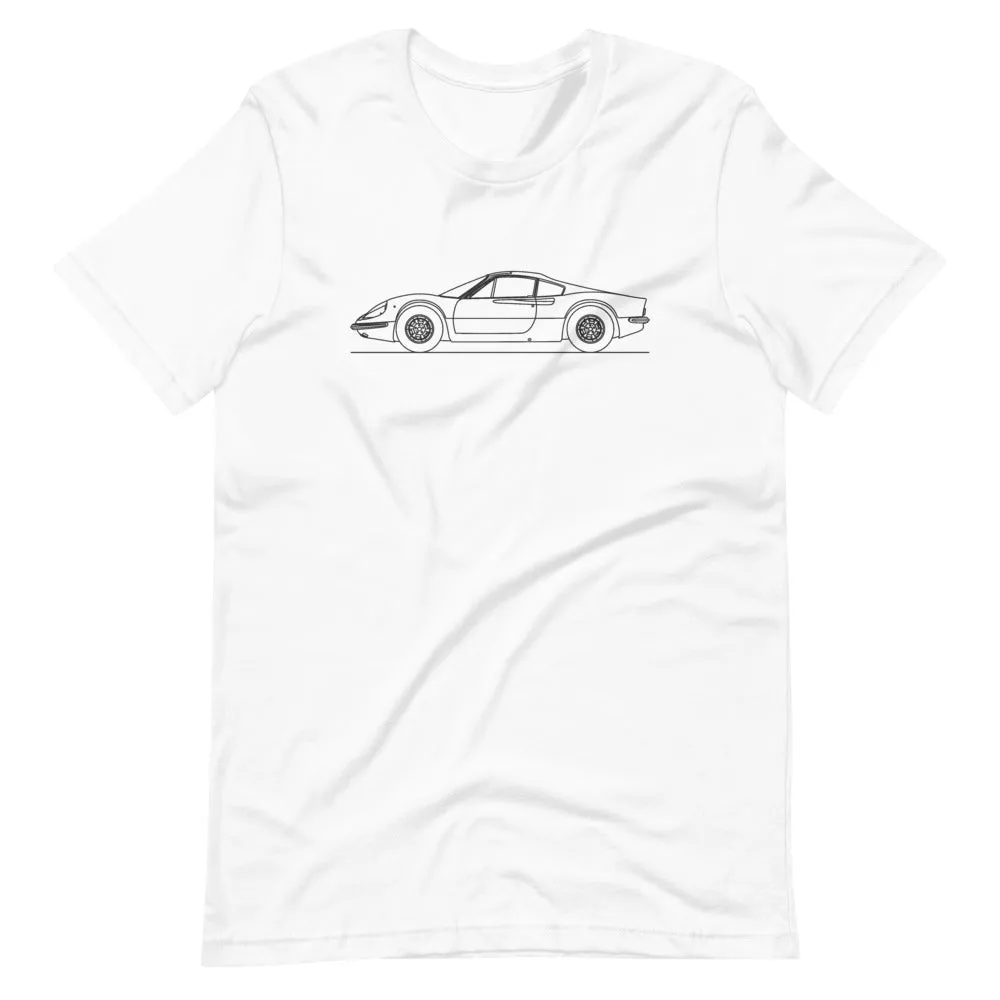 Ferrari Dino 246 GT silhouette T-shirt