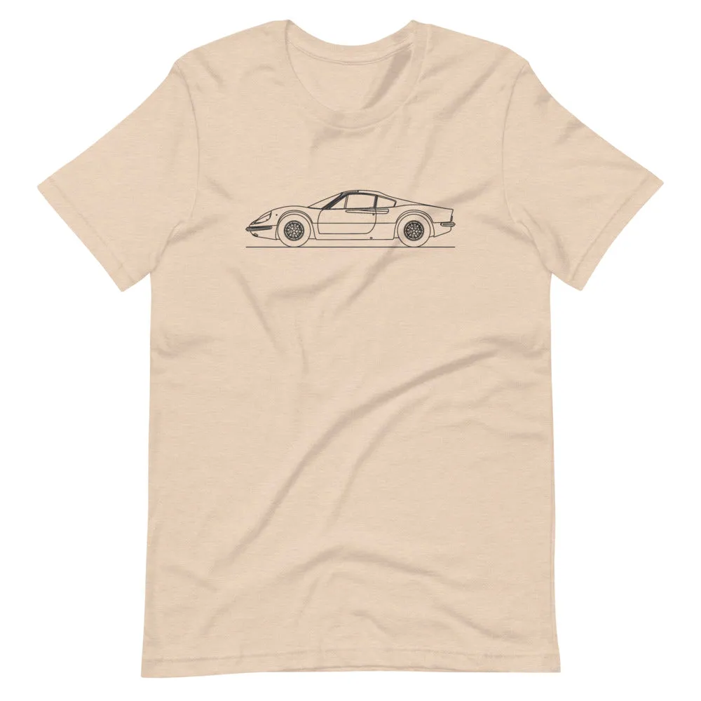 Ferrari Dino 246 GT silhouette T-shirt