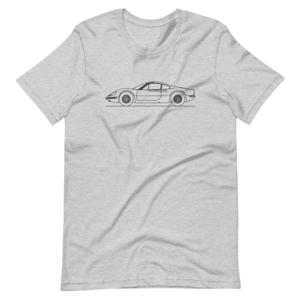 Ferrari Dino 246 GT silhouette T-shirt