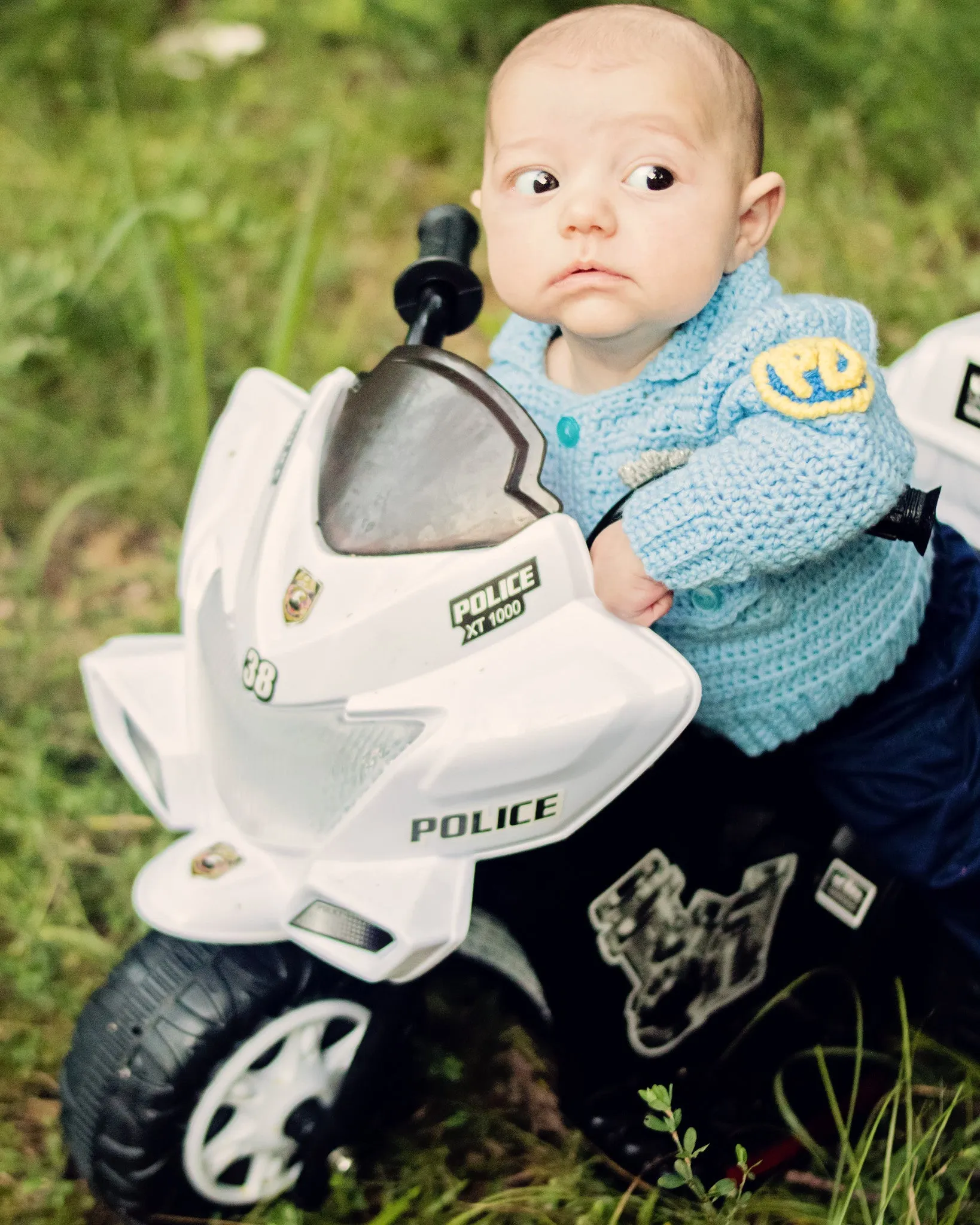 First Responder Baby Sweaters Crochet Patterns Ebook - Firefighter, Policeman, EMT