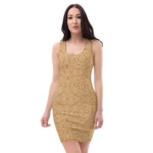 Fitted Sleeveless Bodycon Dress (Her/Muliebris)(Ouroboros Smith Fabric) RJSTHW2021 RJS
