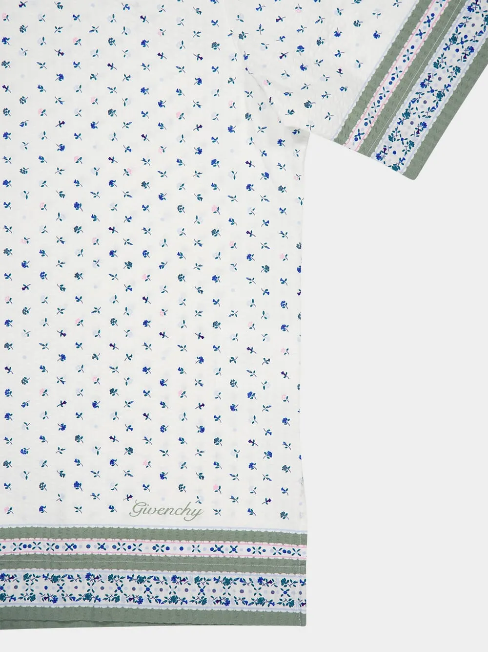 Floral Print Cotton Shirt