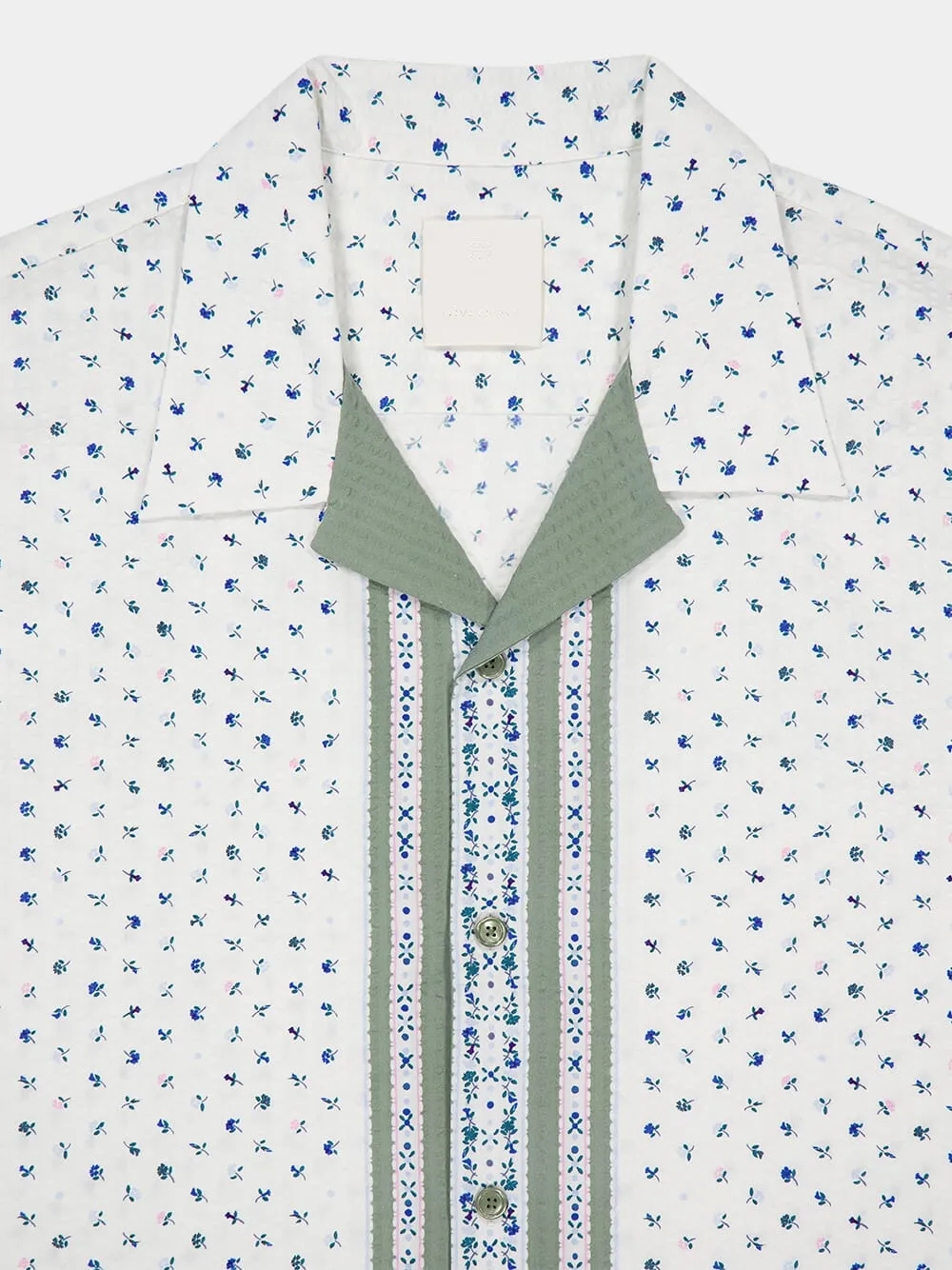 Floral Print Cotton Shirt