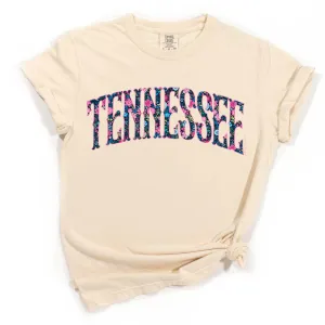 Floral Tennessee Arch Short Sleeve T-Shirt