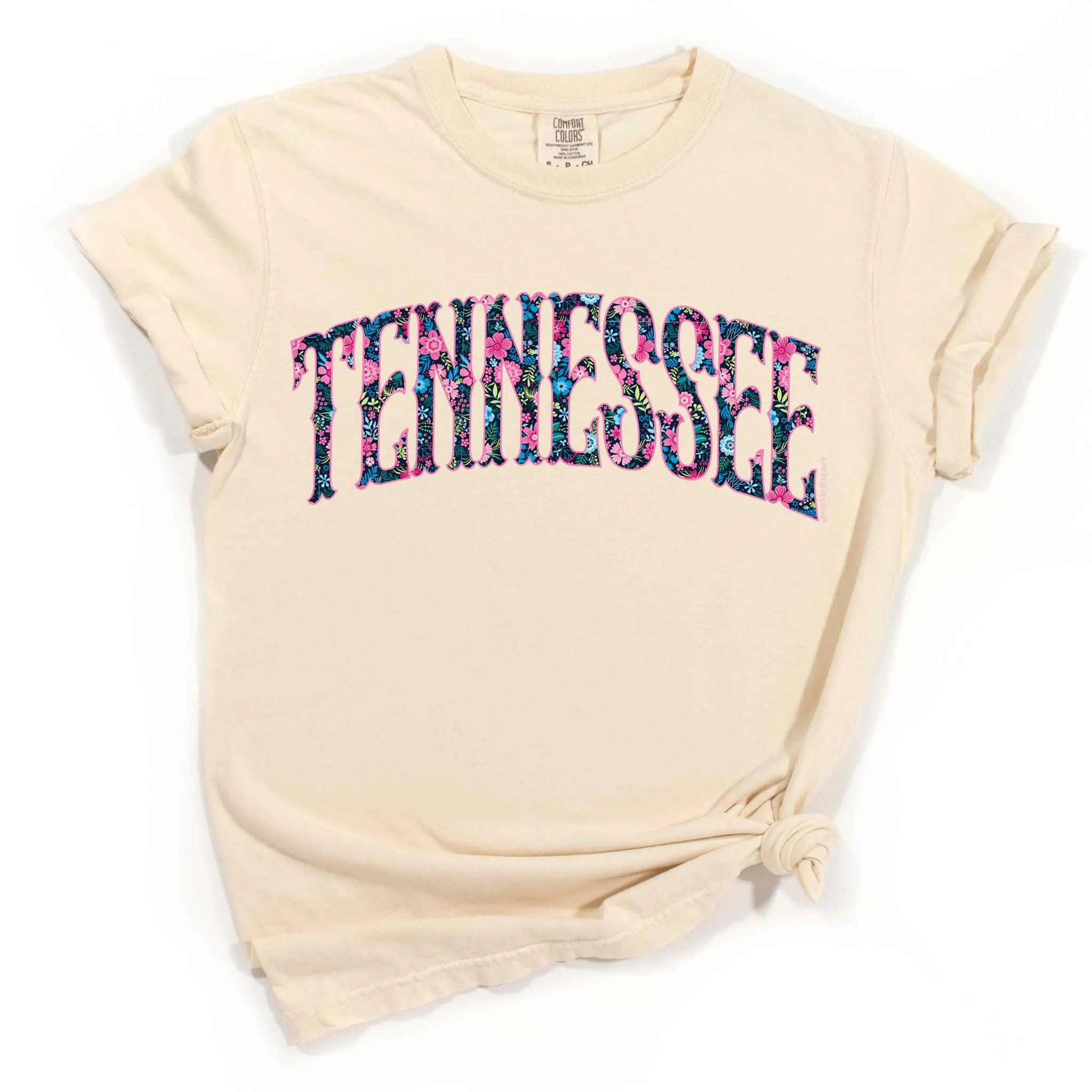 Floral Tennessee Arch Short Sleeve T-Shirt