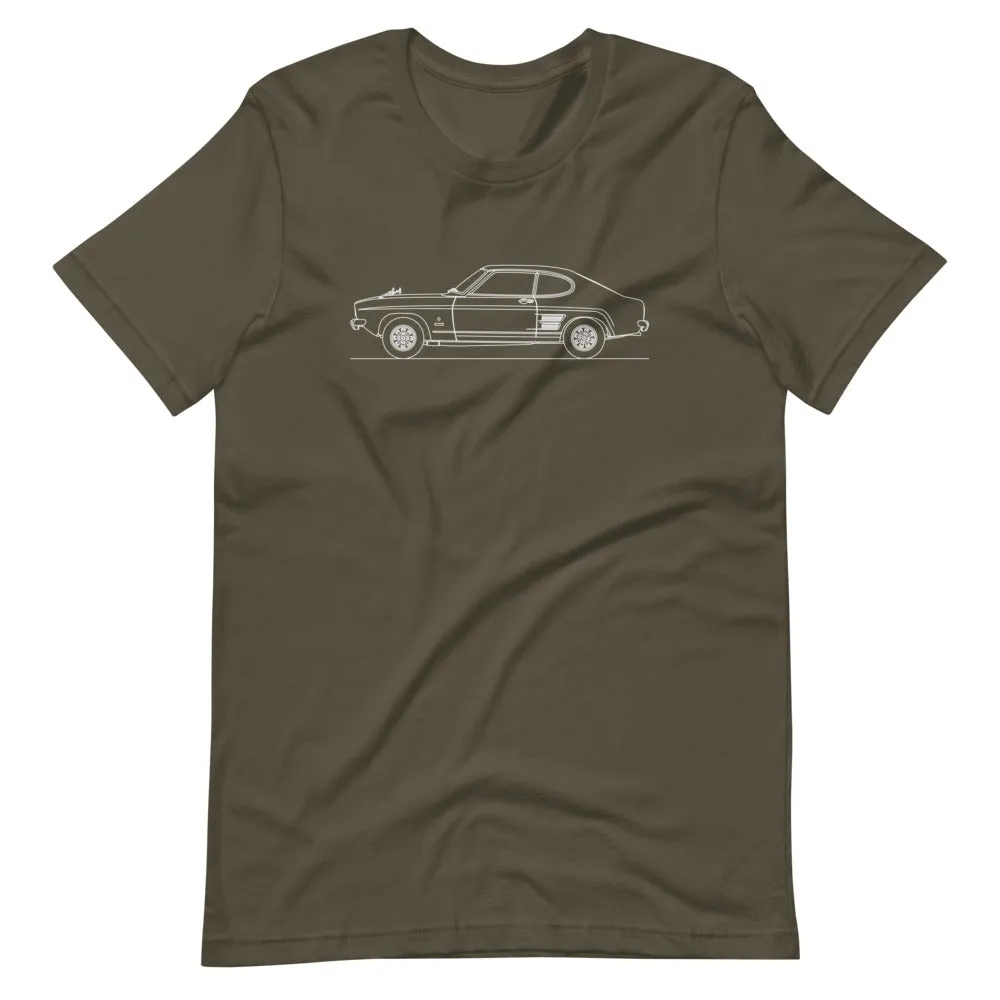 Ford Capri 1st Gen Silhouette T-shirt