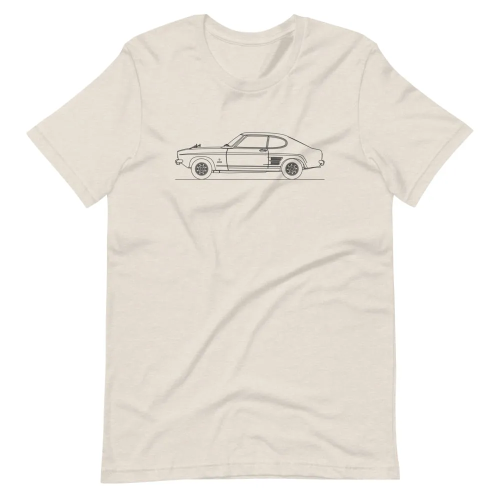 Ford Capri 1st Gen Silhouette T-shirt