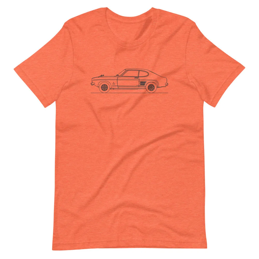 Ford Capri 1st Gen Silhouette T-shirt