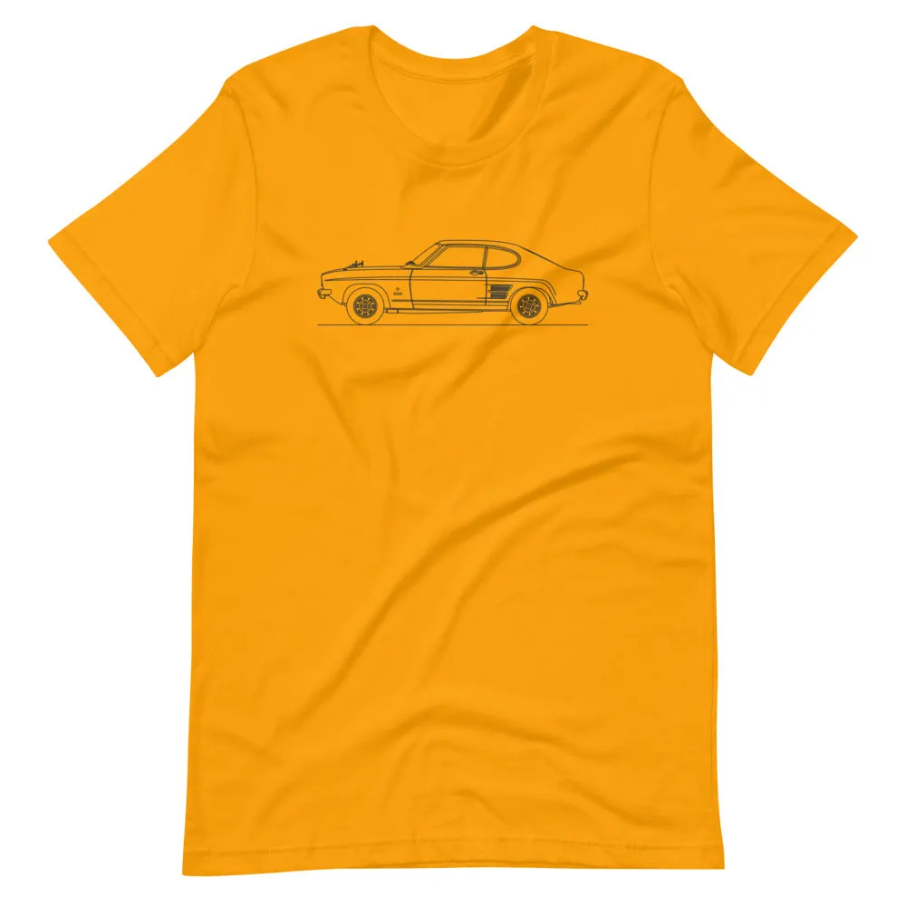 Ford Capri 1st Gen Silhouette T-shirt