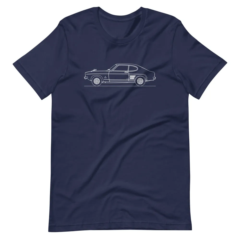 Ford Capri 1st Gen Silhouette T-shirt