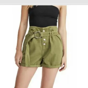 FREE PEOPLE green Sage shorts