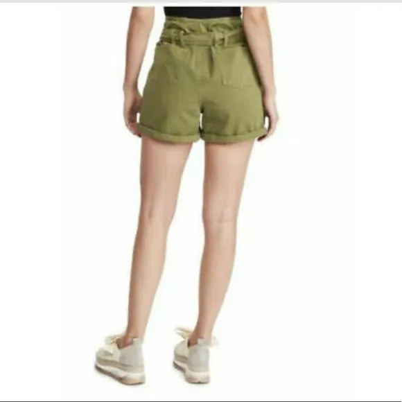 FREE PEOPLE green Sage shorts