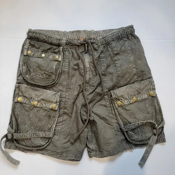 FREE PEOPLE Moon Bay Parachute Shorts, NWOT, S