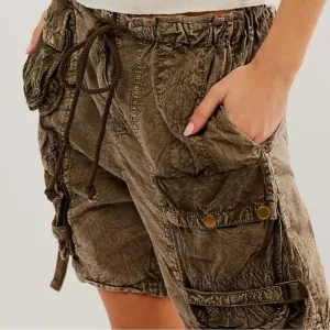 FREE PEOPLE Moon Bay Parachute Shorts, NWOT, S