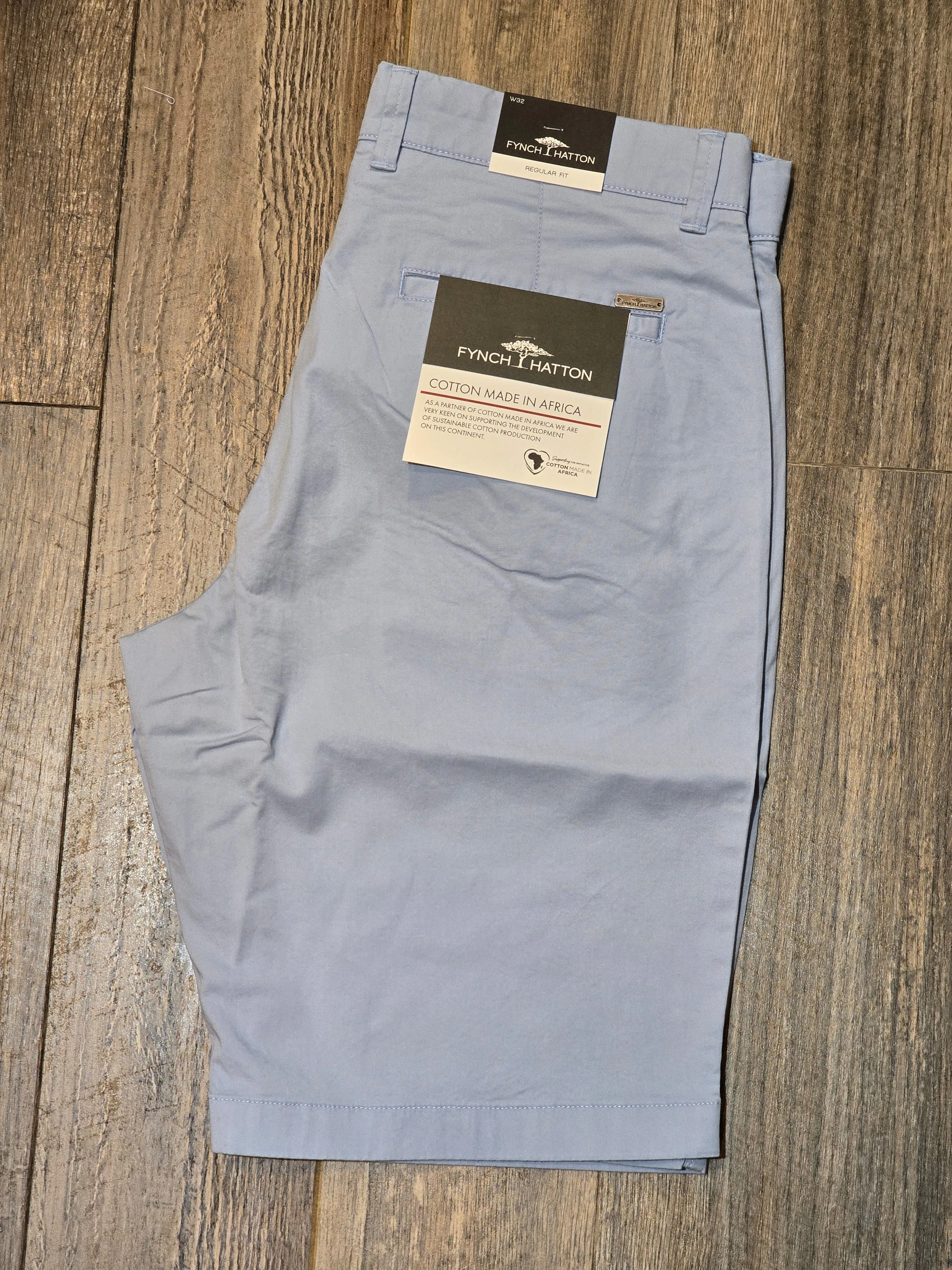 FYNCH-HATTON Summer Stretch Chino Shorts