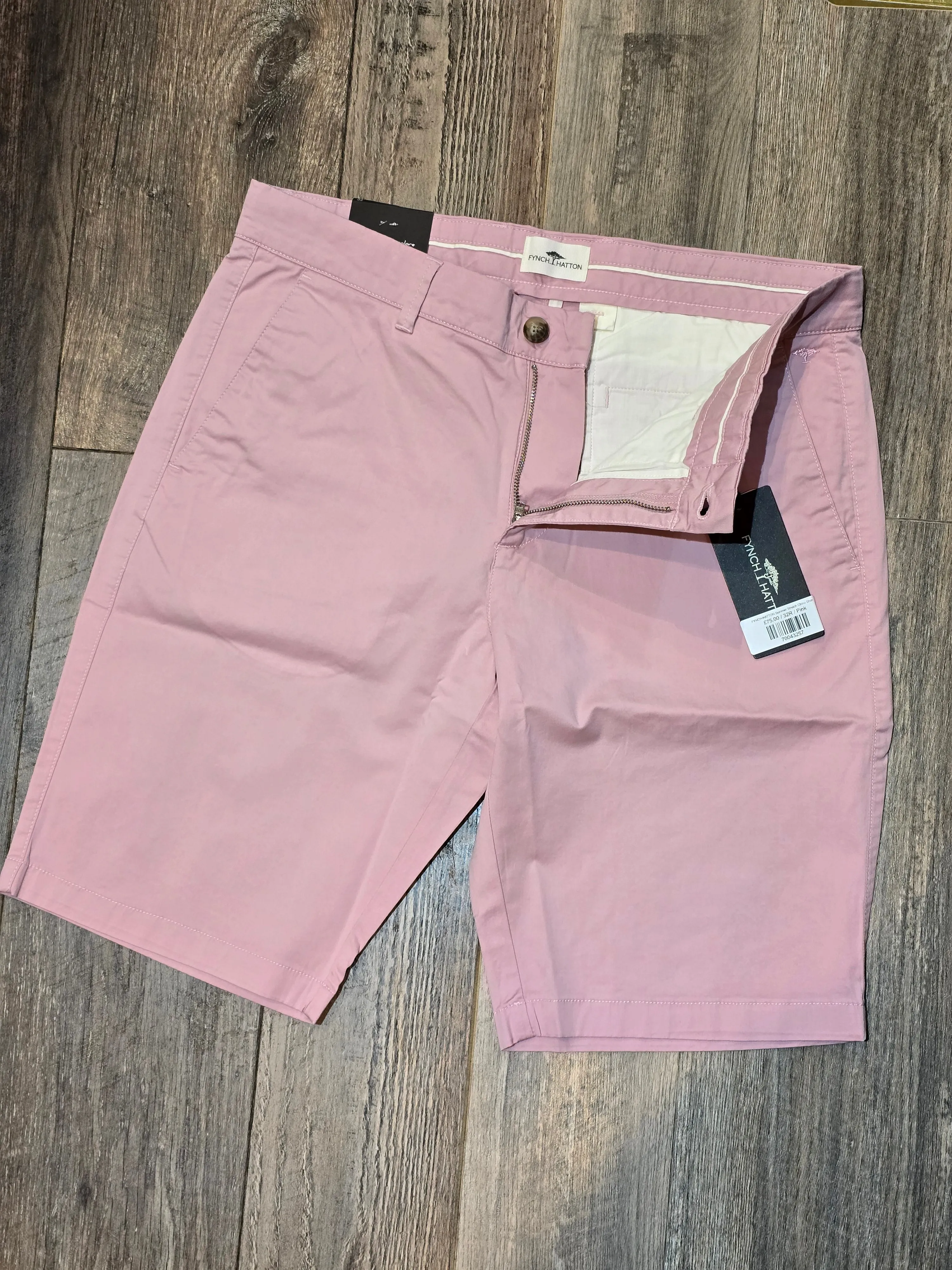 FYNCH-HATTON Summer Stretch Chino Shorts
