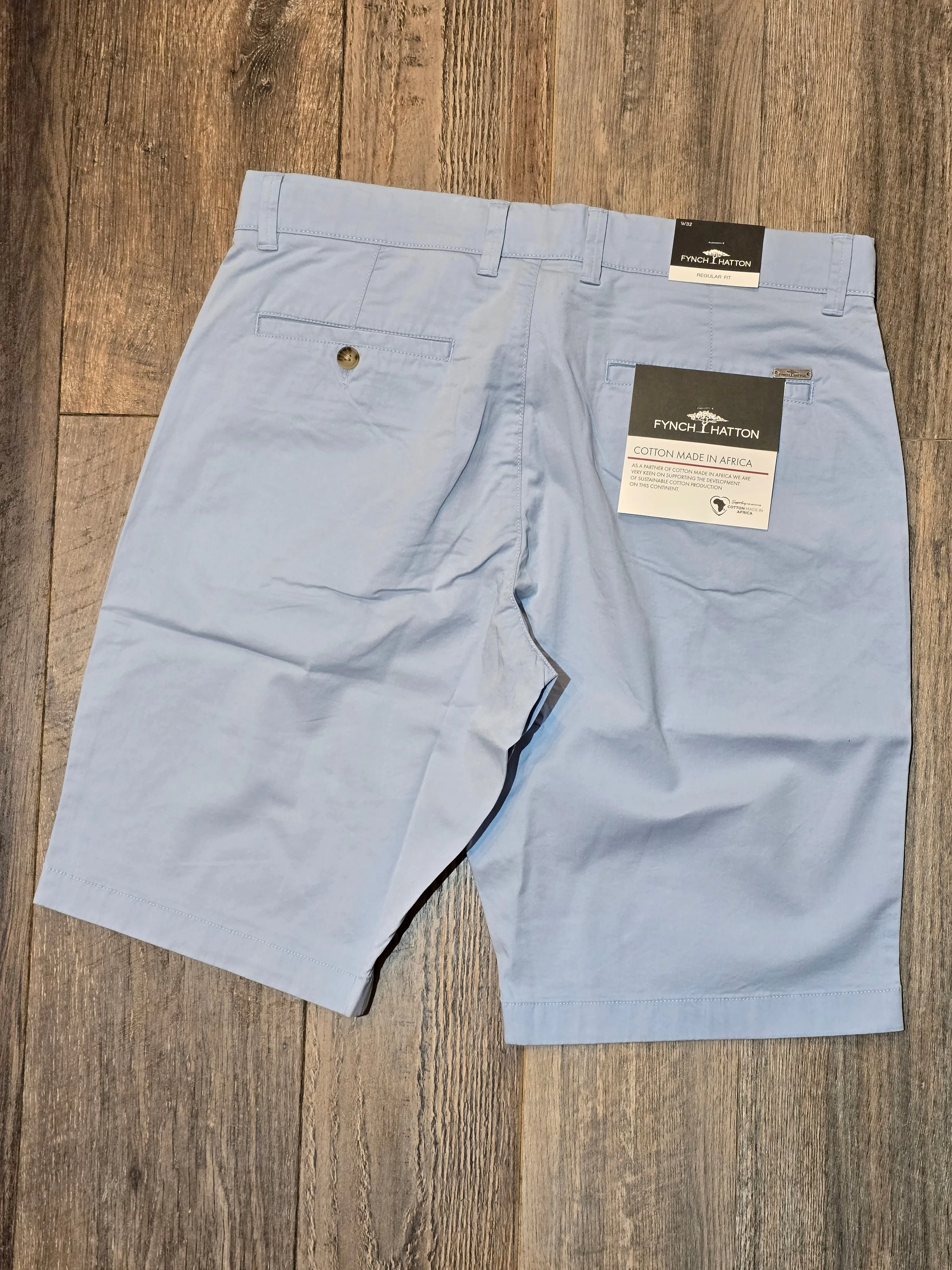 FYNCH-HATTON Summer Stretch Chino Shorts
