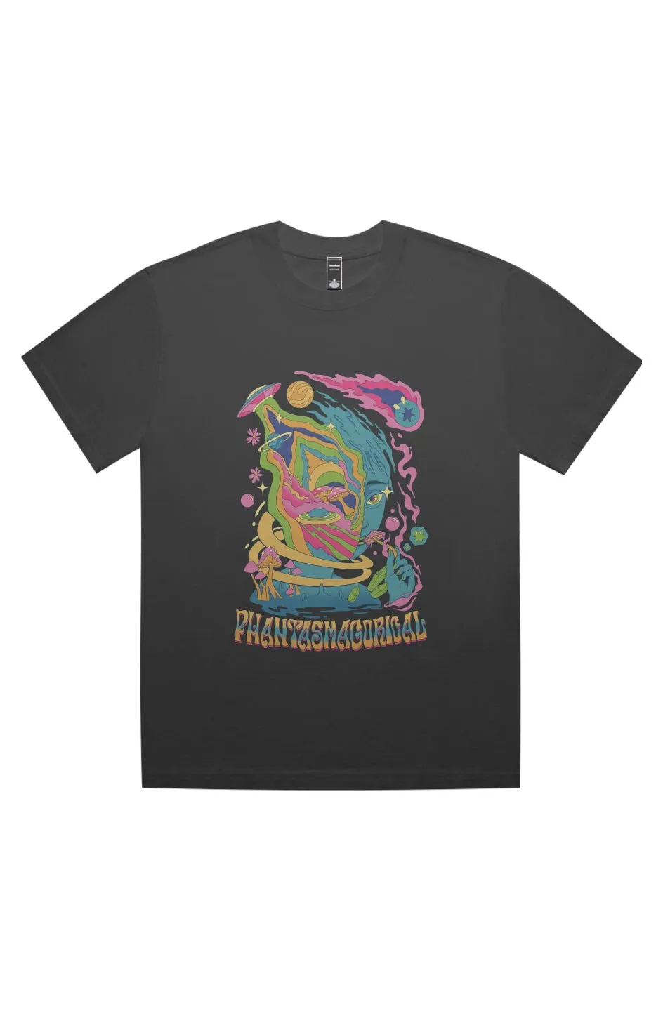 Galactic Mind - Heavy Faded Sustainable Tee