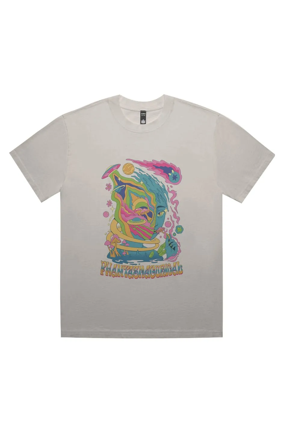 Galactic Mind - Heavy Faded Sustainable Tee