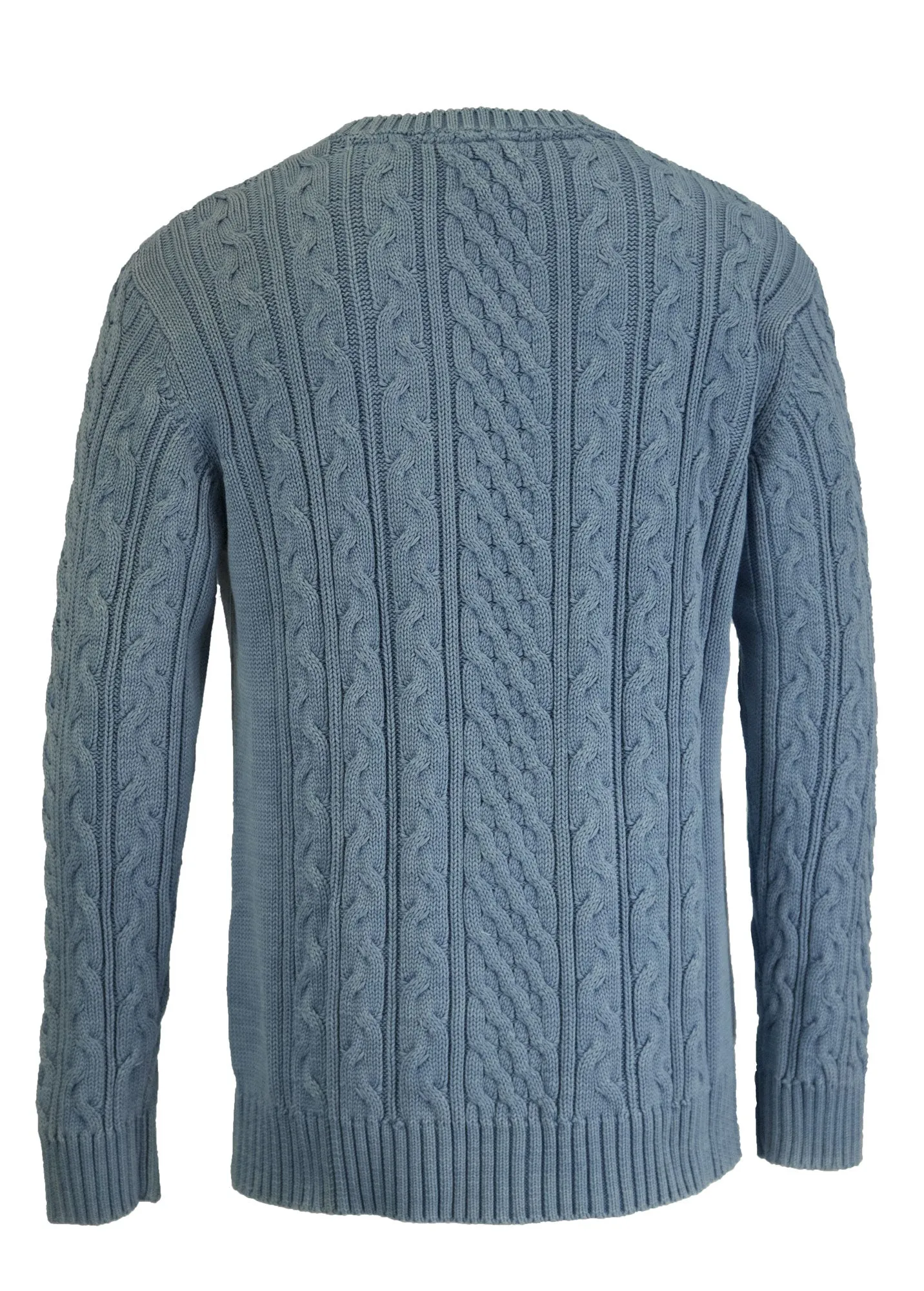 GANT Men's Light Indigo MT Indigo Cotton Sailor Crew 87203 Size 3 XL $155 NWT