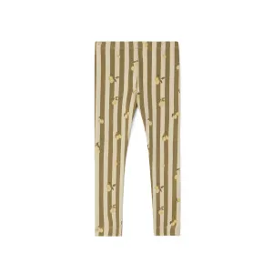 Garbo & Friends Stripe Prune Jersey Leggings