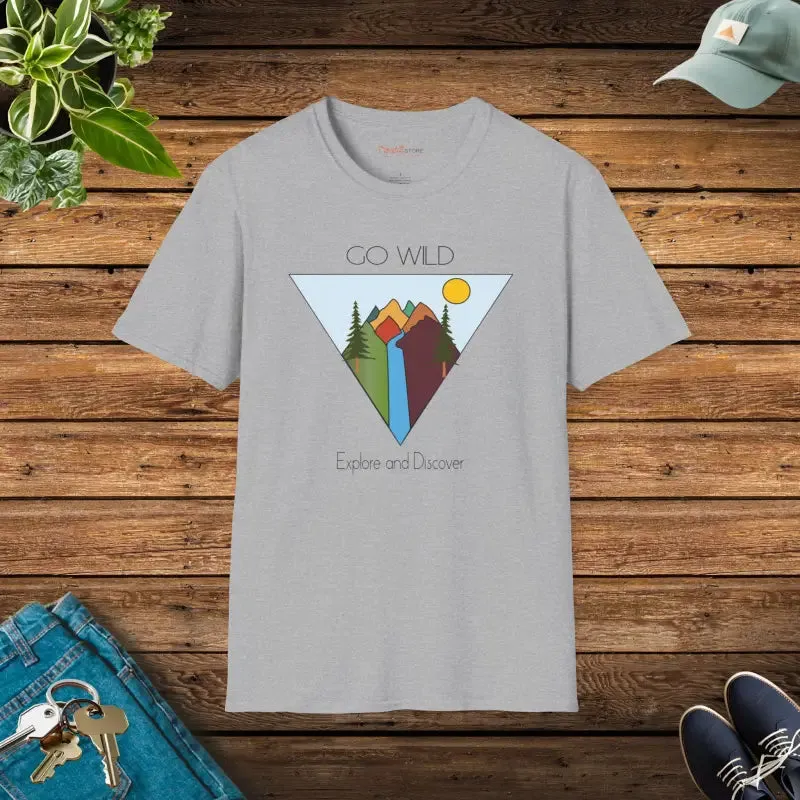 Go Wild Tee Travel Companion Softstyle t Shirt