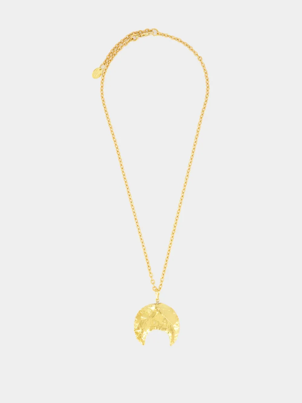 Gold Sol Y Luna Necklace