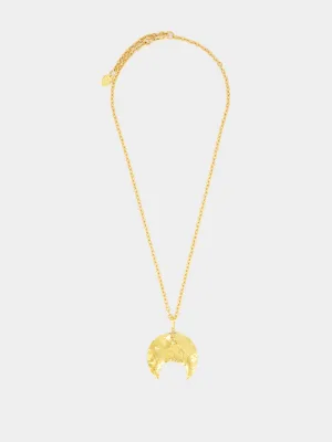 Gold Sol Y Luna Necklace
