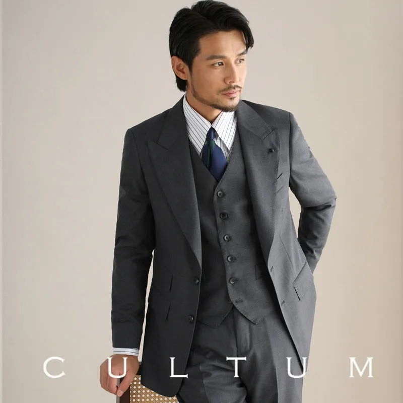 Grey Three-Piece Suit