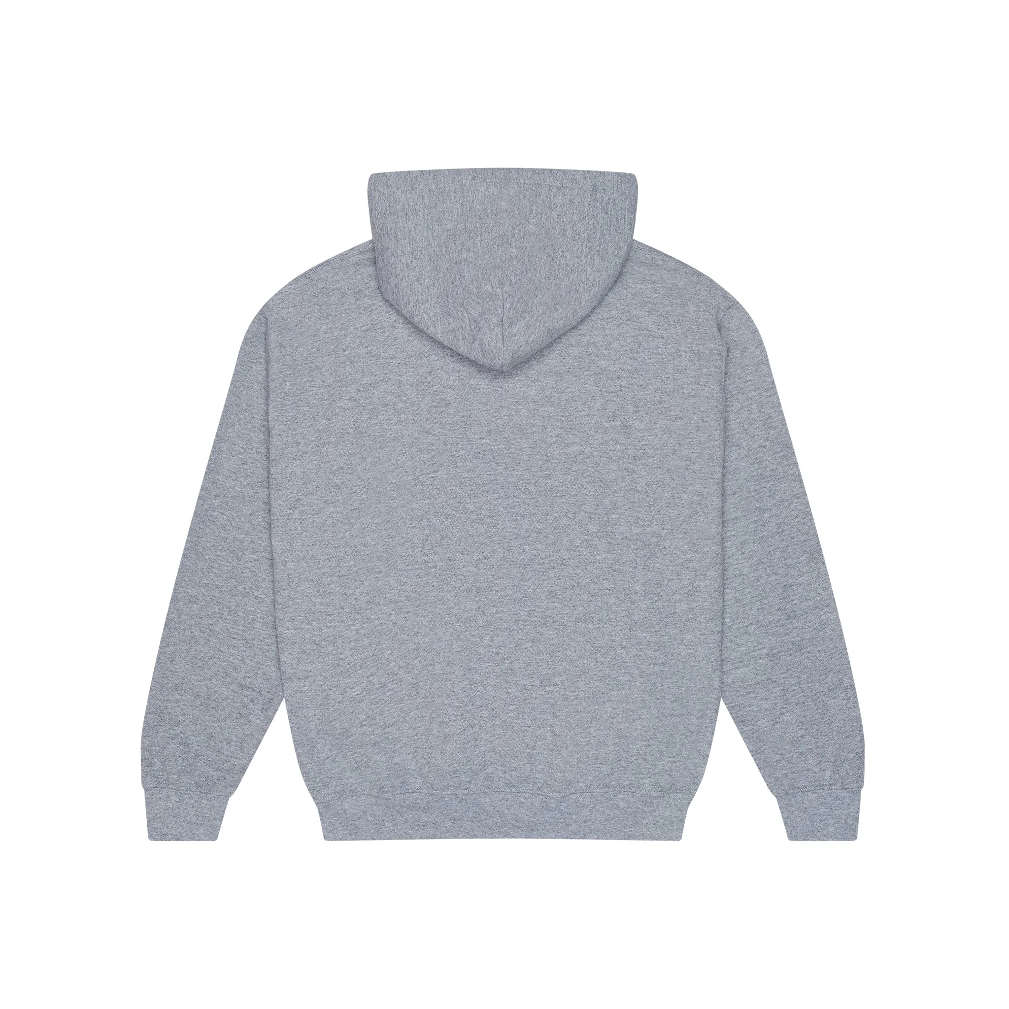 GYMNASIUM THE BODY WORK HOODED SWEATSHIRT LIGHT HEATHER GREY