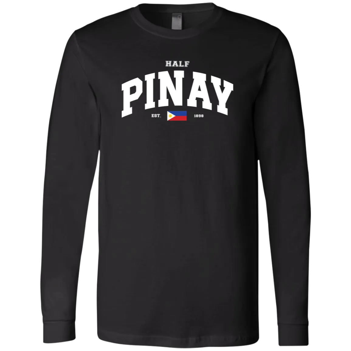 Half Pinay Unisex Jersey Long Sleeve T-Shirt