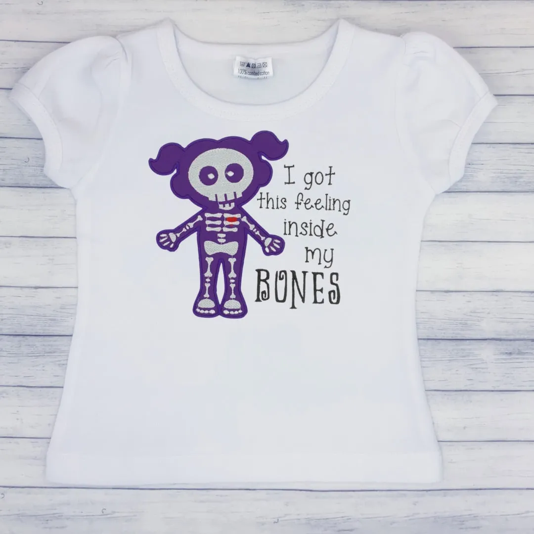Halloween - Skeleton Bones - Girl