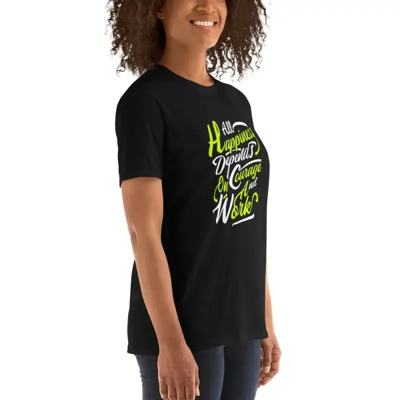 Hard Work Unisex t Shirt for Everyday Power