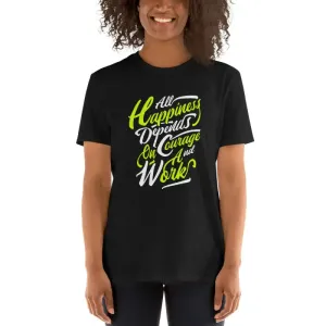 Hard Work Unisex t Shirt for Everyday Power
