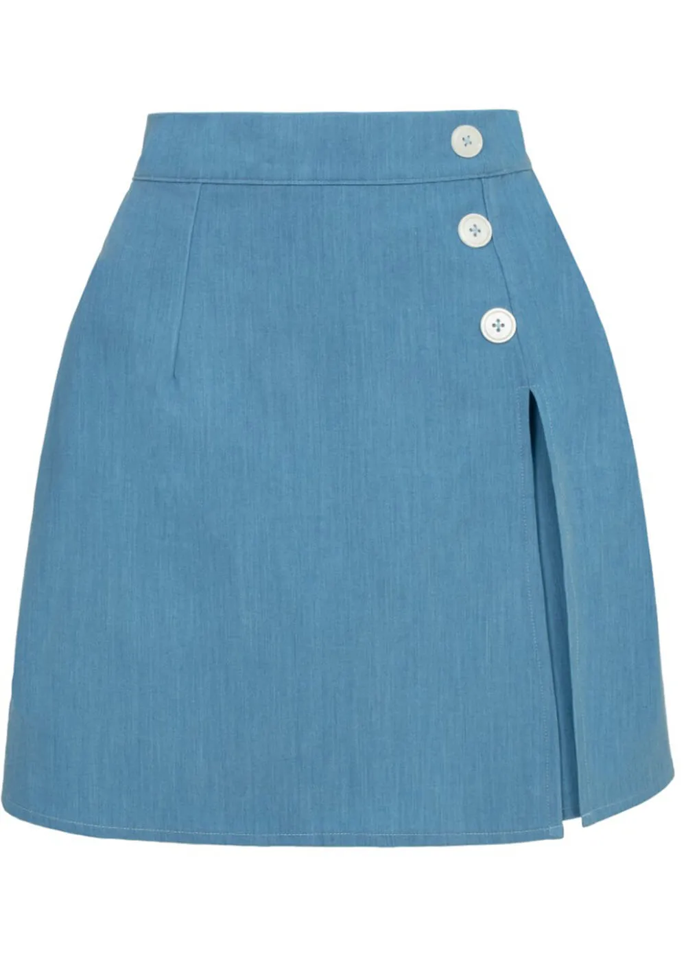 Hell Bunny Rylee Skorts Blue