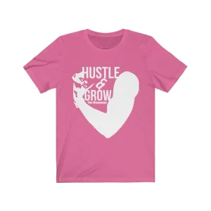 Hustle & Grow Short Sleeve Tee (Charity Pink)