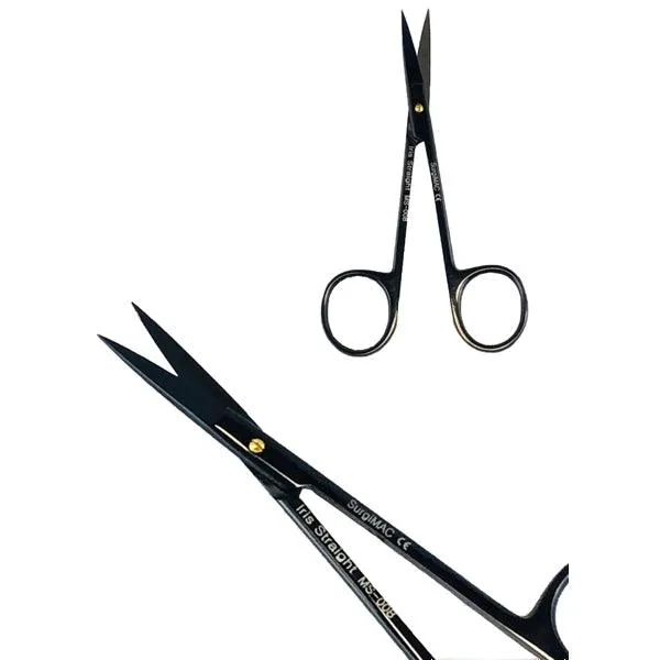 Iris Scissors - Straight 4.5” - SurgiMac's Scissors