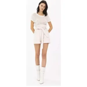 IRO Flat Front Belted Paperbag Piralin Shorts NWT Sz. 36 (US 8)