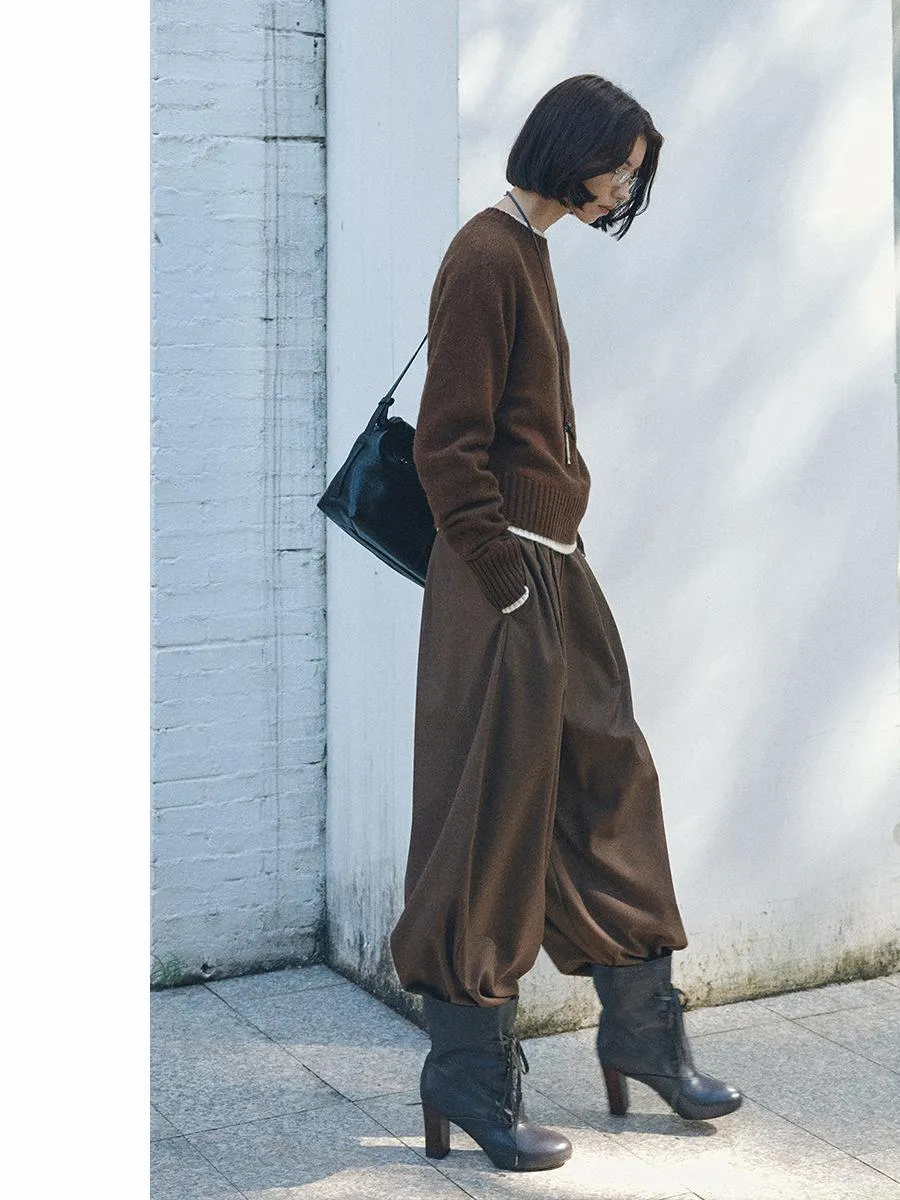 Irregular Knit Sweater