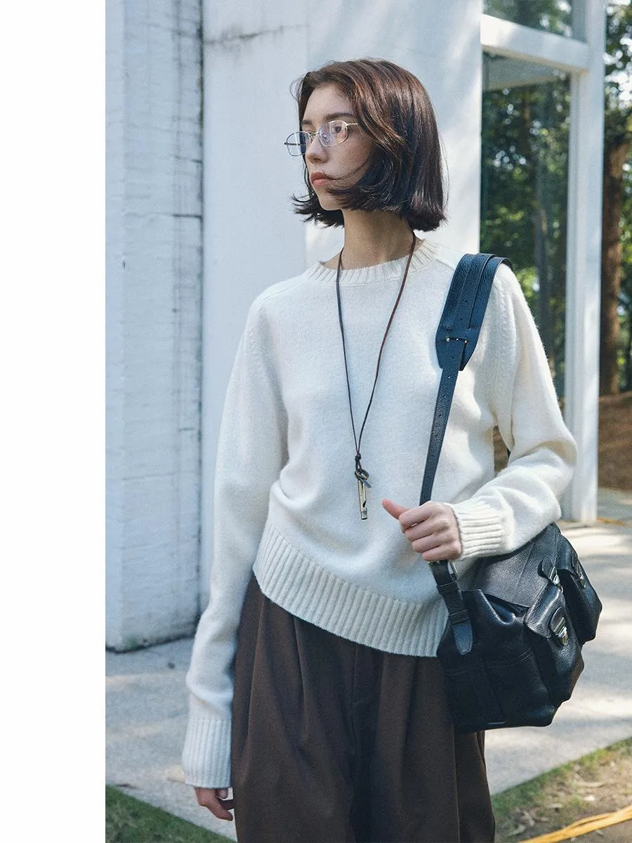 Irregular Knit Sweater