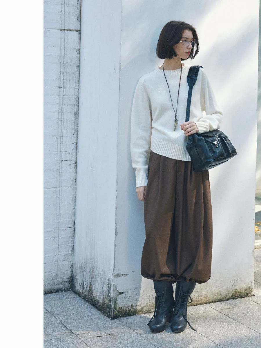 Irregular Knit Sweater
